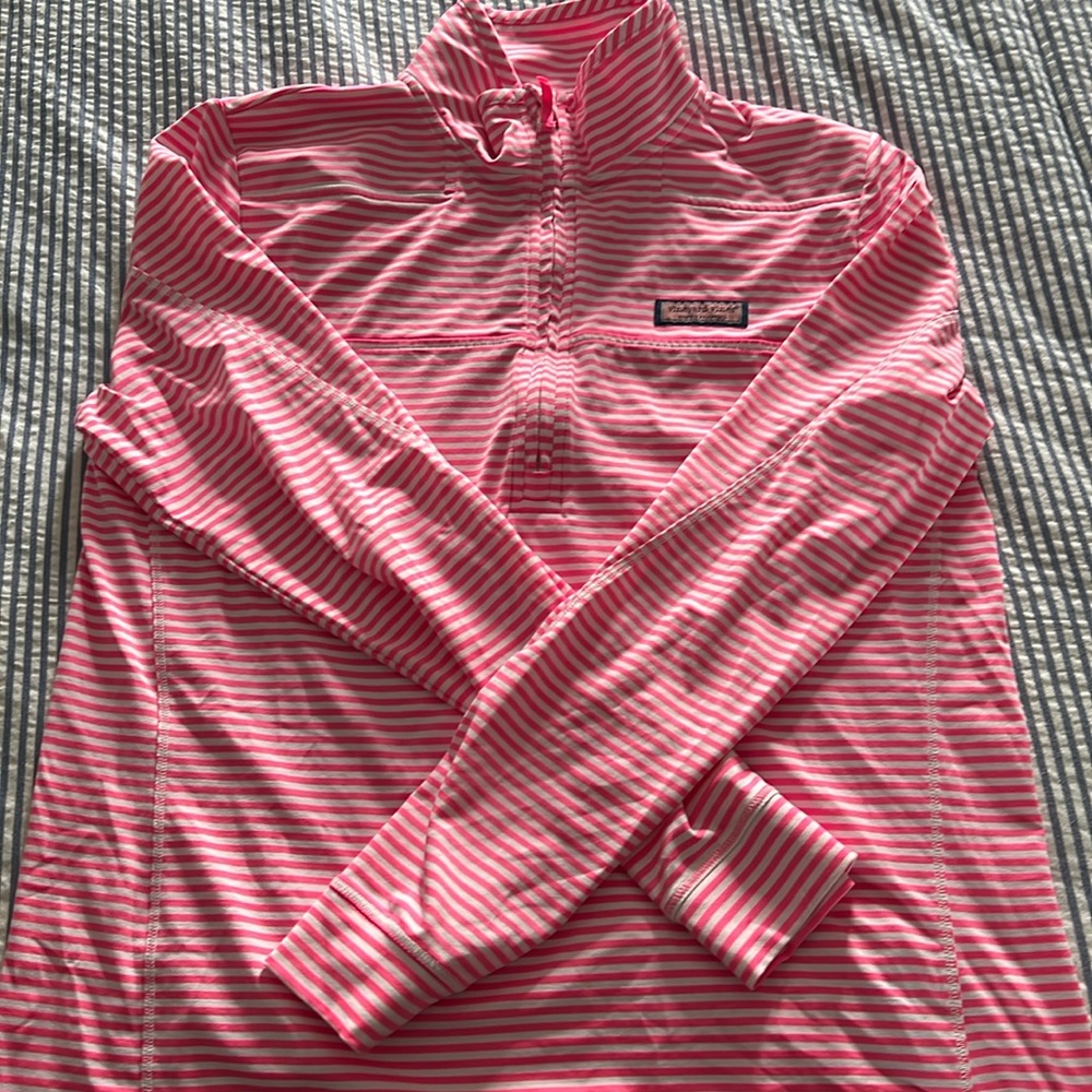 Vineyard Vines Sankaty Striped Shep shirt. Size medium
